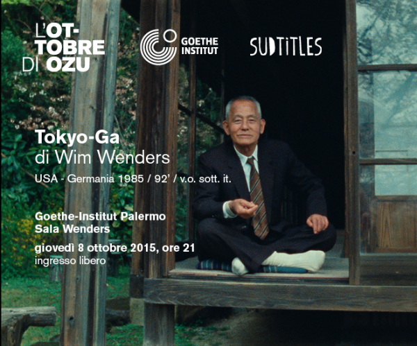 Tokyo-Ga di Wim Wenders per Ottobre di Ozu